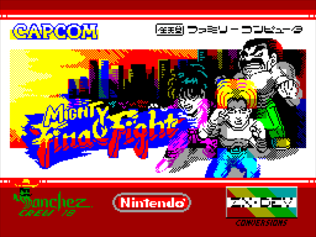 Mighty Final Fight - ZX Online - Modern ZX Spectrum Games