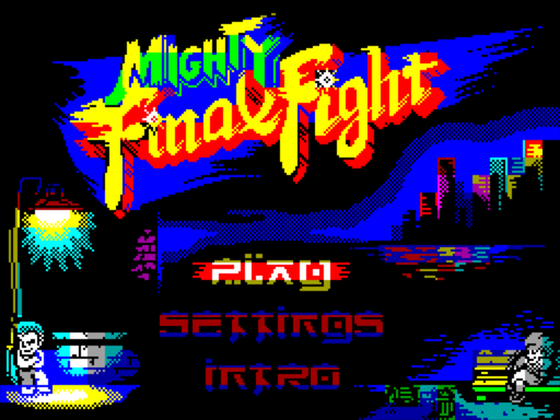 Mighty Final Fight game play
