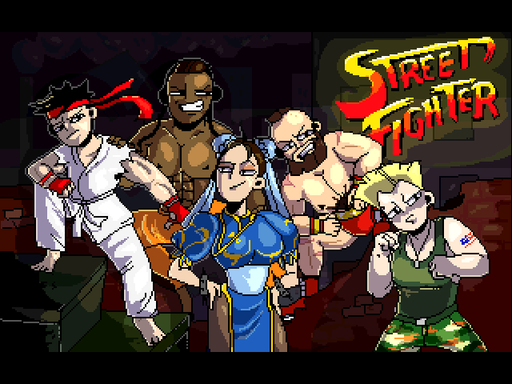 Street Fighter (DOS) - online game