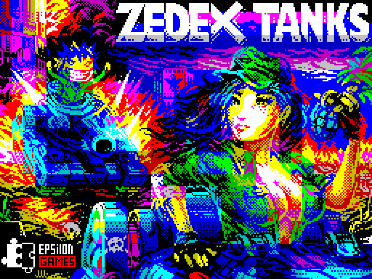 Zedex Tanks title screen