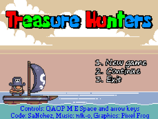 Treasure Hunters game play