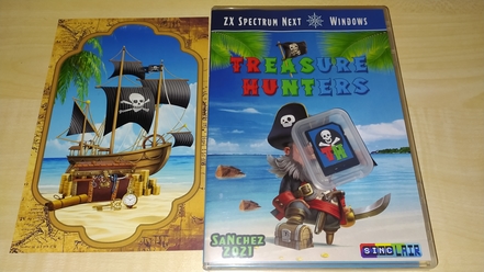 Treasure Hunters physical edition open box