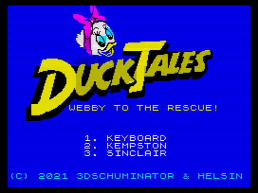 Duck Tales ZX - Webby to the Rescue! game play