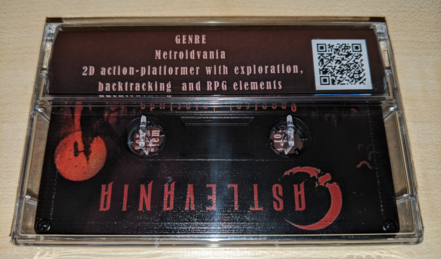 Castlevania: Spectral Interlude cassette print