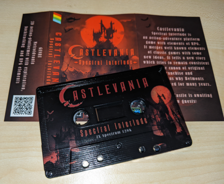 Castlevania: Spectral Interlude cassette inlay