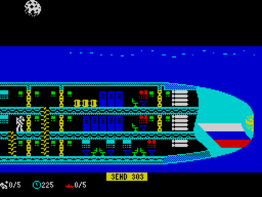 Red Raid: The Sinking - ZX Online - Modern ZX Spectrum Games