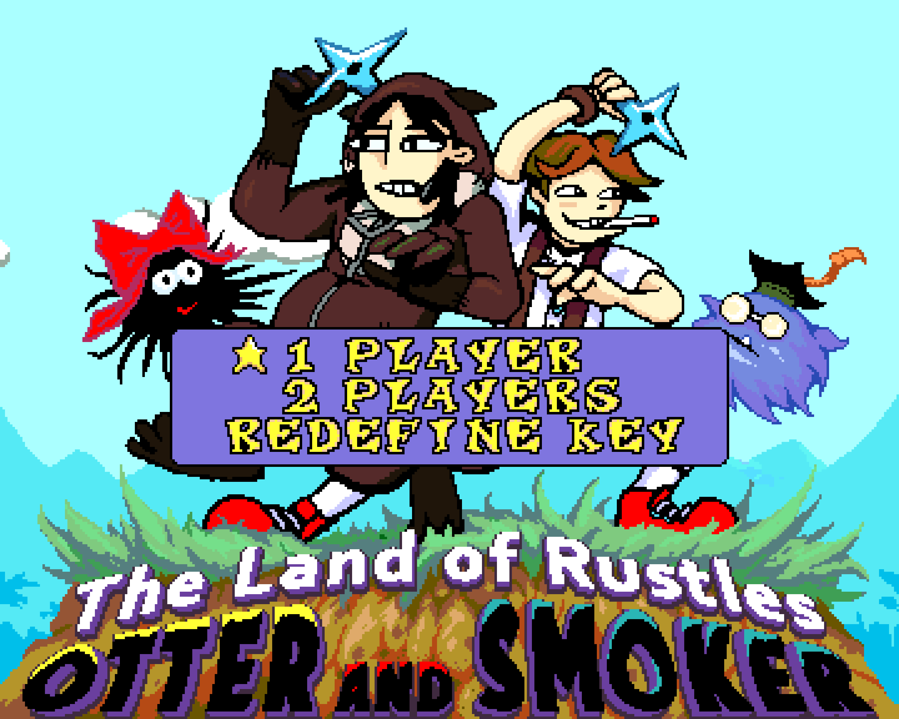 The Land of Rustles: Otter and Smoker menu