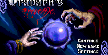 Vradark's Revenge menu