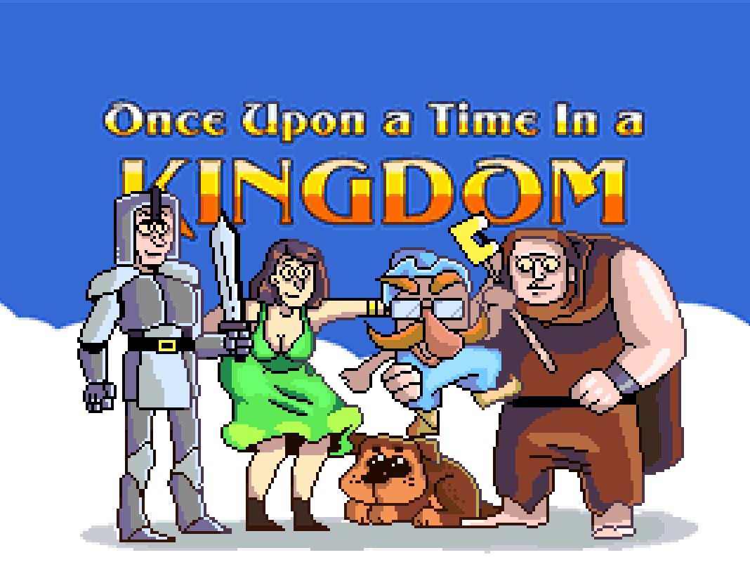 OUT in a Kingdom title screen