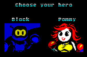 Super Bomberman 2 - Character Selection