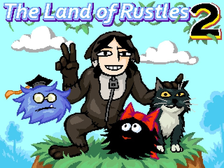 The Land of Rustles 2 ZX Spectrum title screen