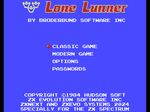 Lone Lunner game play