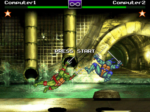 Teenage Mutant Ninja Turtles Fighters game play