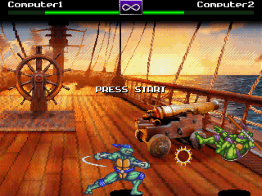 Teenage Mutant Ninja Turtles Fighters game play