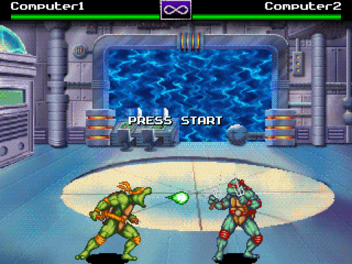 Teenage Mutant Ninja Turtles Fighters game play
