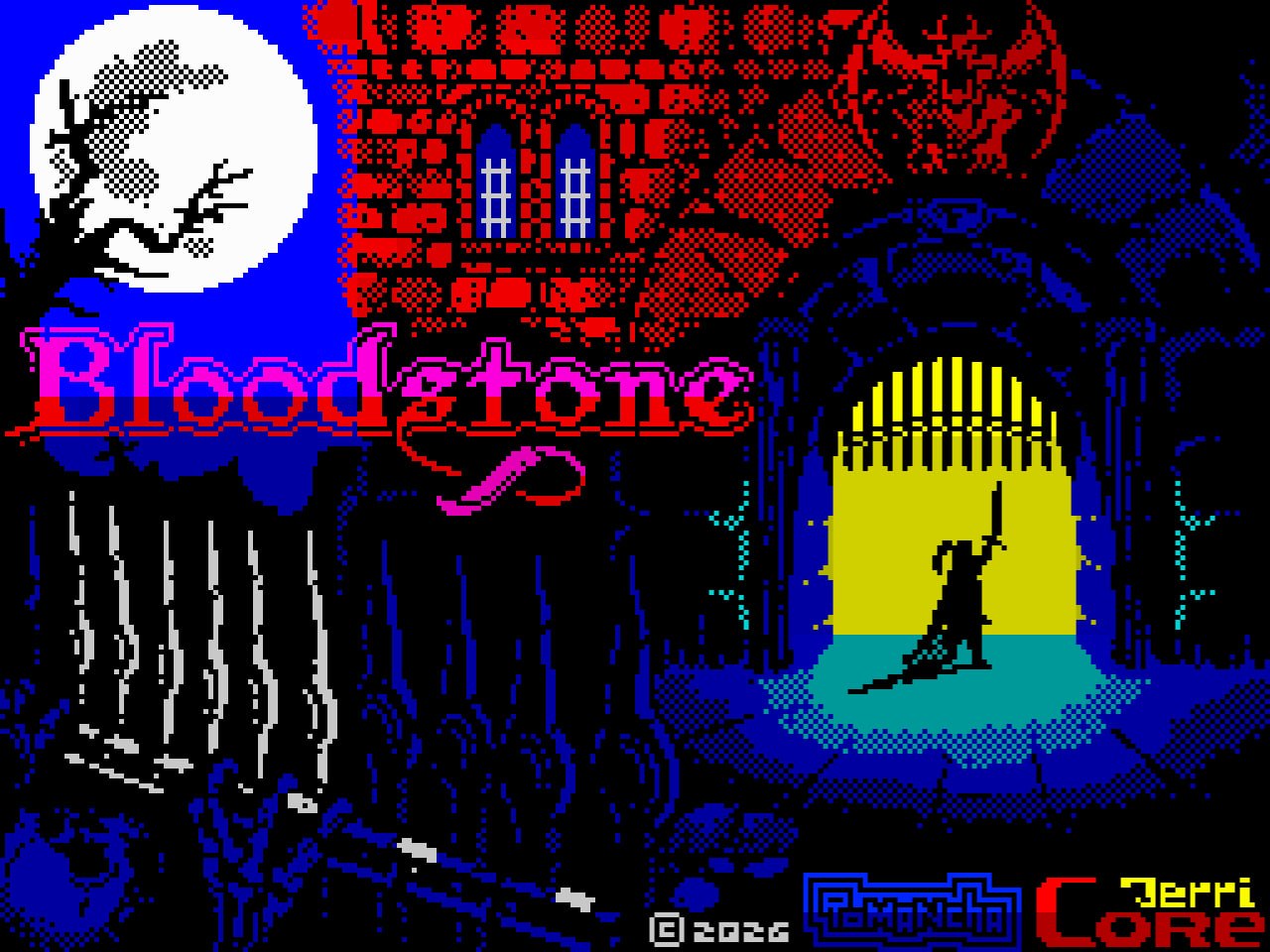 Bloodstone title screen
